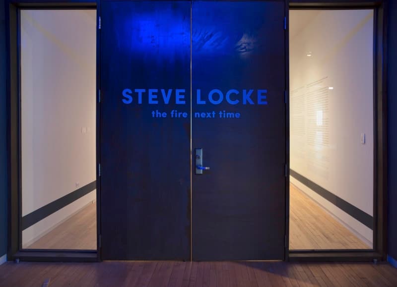 Installation view: Steve Locke: the fire next time, MASS MoCA, North Adams, MA, 2024. Photo: Jon Verney